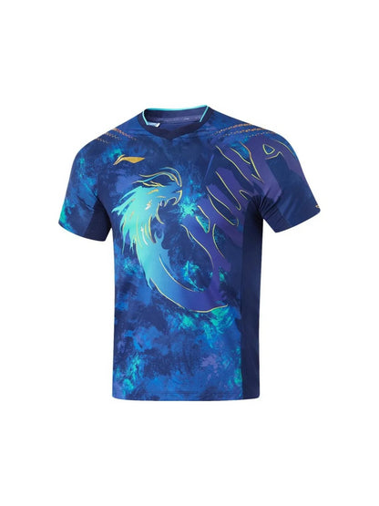 Li-Ning Ping Pong Series Quick-Dry Sports T-Shirt - China Team 2024 Paris Olympics Ping Pong Uniform