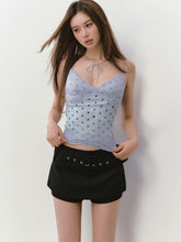 Belt Brand Embroidered Suit Skirt - CHINASQUAD