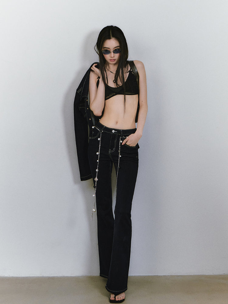 Double-Layer Structure Lace-Spliced Bra - CHINASQUAD