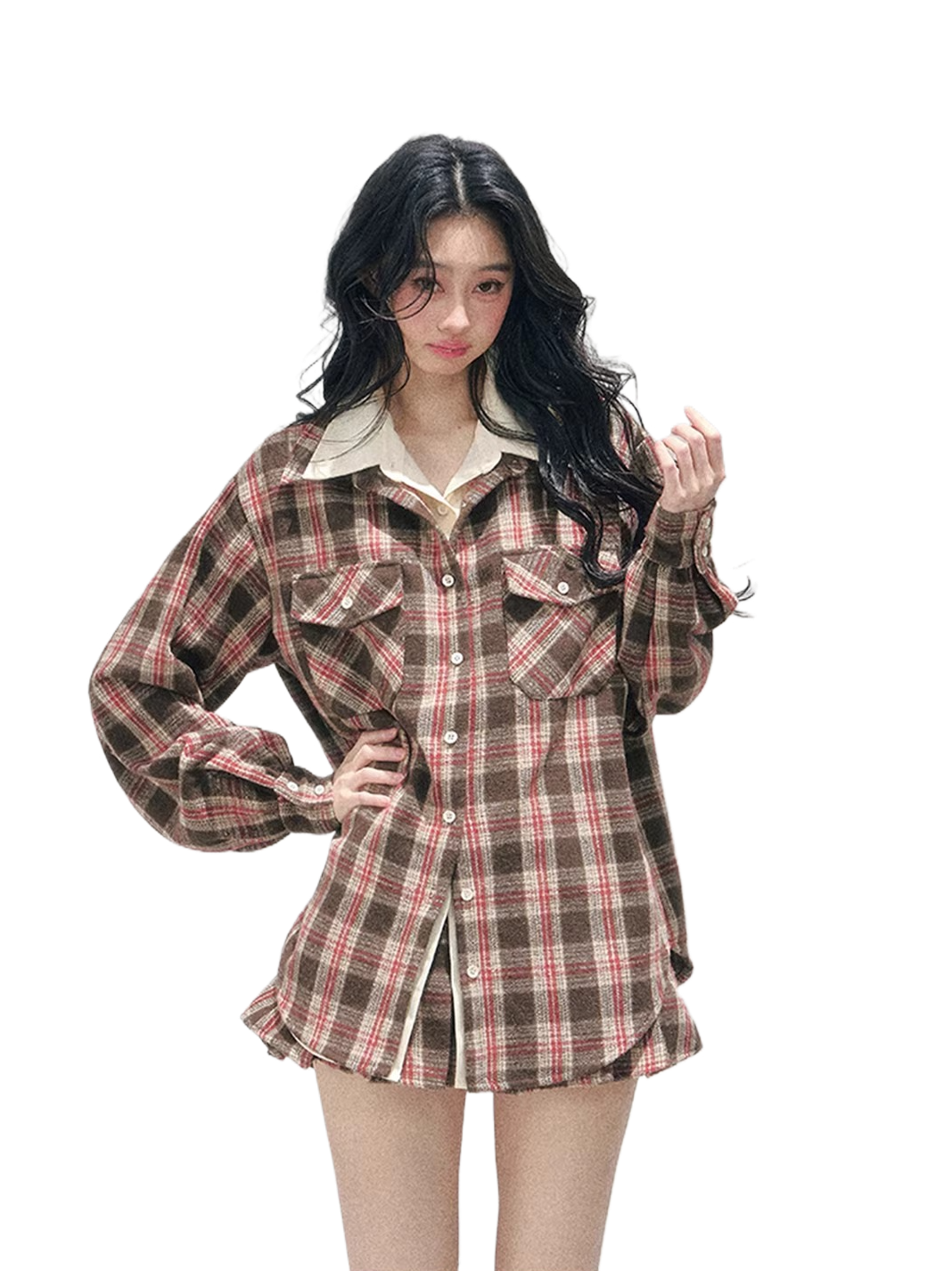 Coffeehouse Vintage Plaid Set