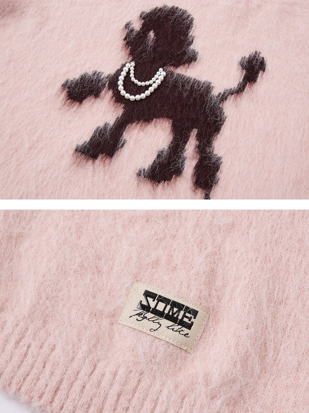 Playful Puppy Crewneck Sweater