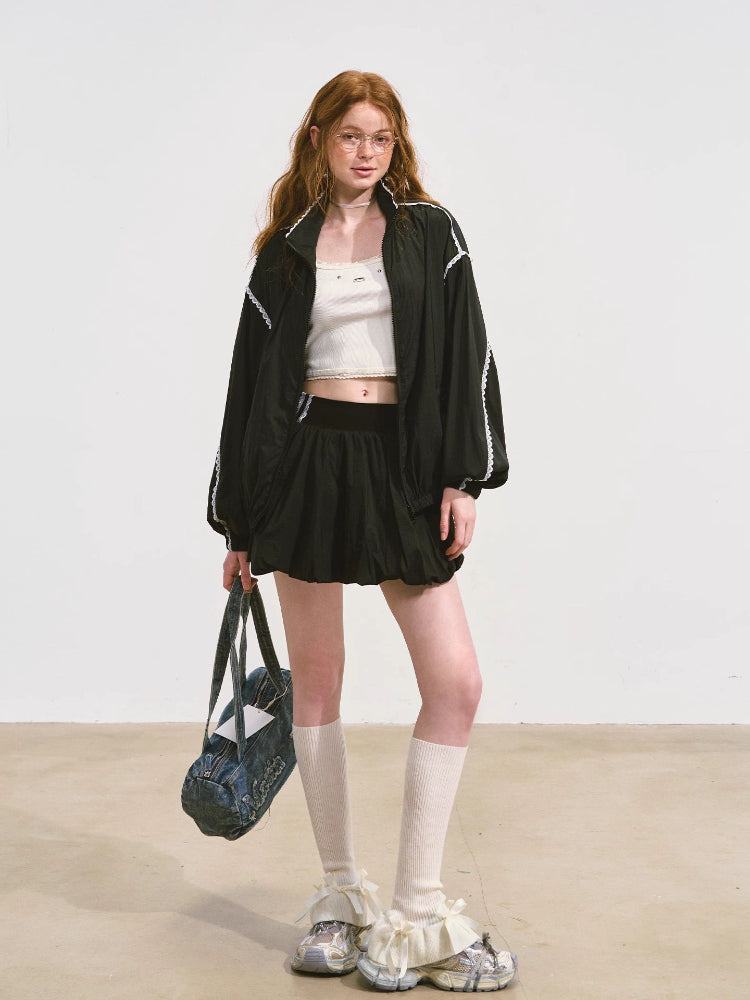 Lace Sun Protection Jacket &amp; Skirt Set
