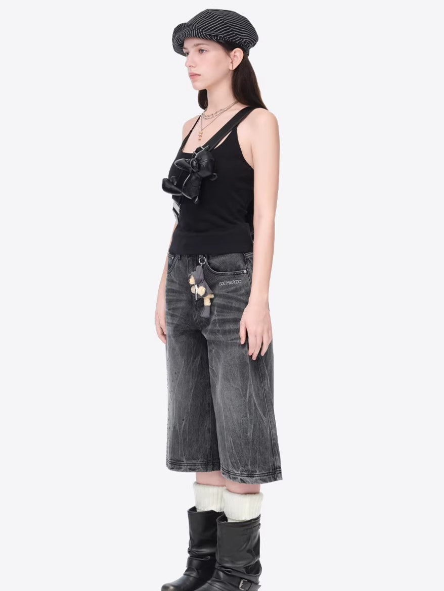 Doll Detail Cropped Camisole