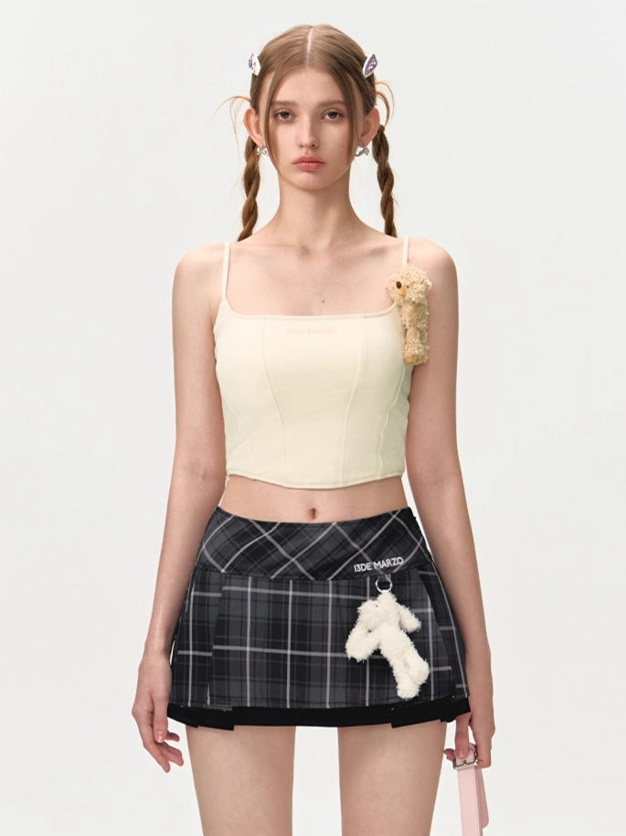 Essential Ribbed Knit Tank Veat