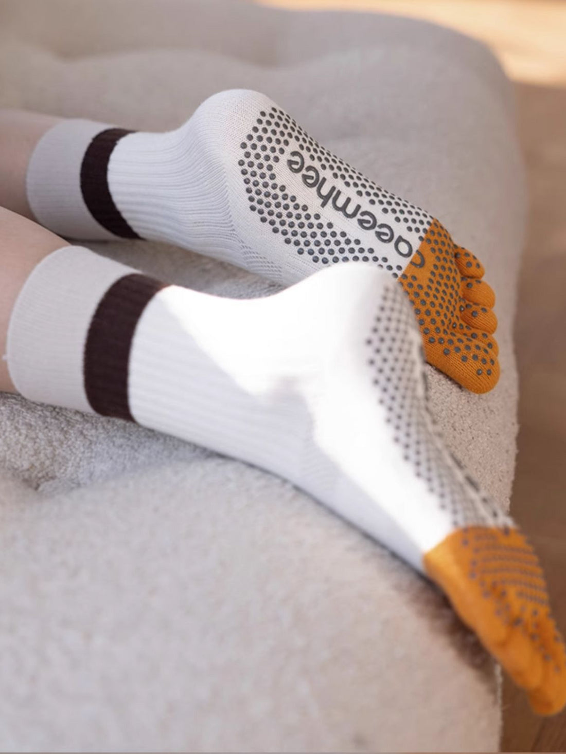 Anti-slip Professional Five-toe Cotton Socks