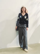 Two-piece Double-layer Ruffle Tie Straight Pants - CHINASQUAD