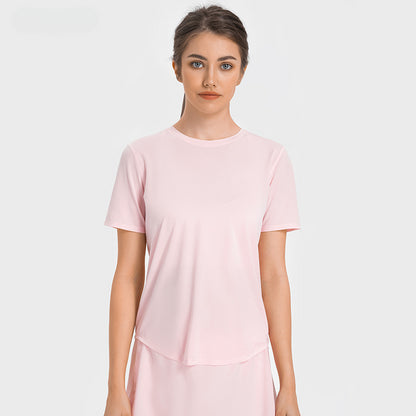 Round-neck Quick-drying Sunscreen Short Sleeve