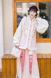 "花月兔"Ming-Dynasty Hanfu Set - CHINASQUAD