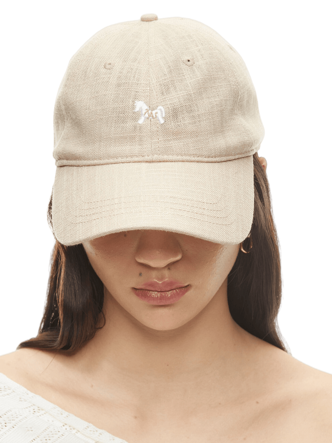 Linen Blend Cooling Baseball Cap