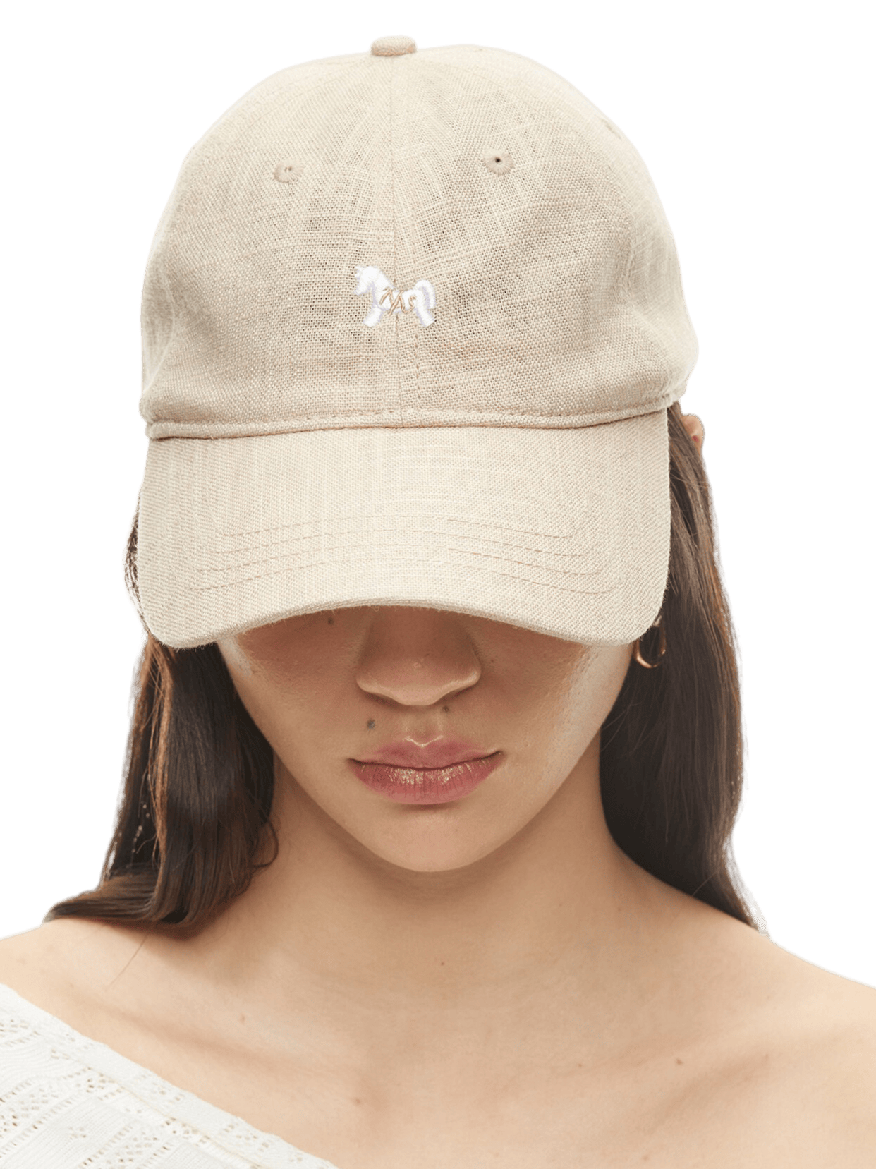 Linen Blend Cooling Baseball Cap