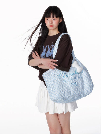 Large-Capacity Shoulder Tote Bag