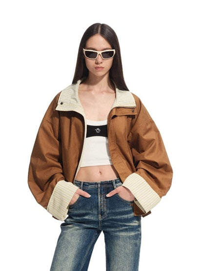 Sea Buckthorn Drop-shoulderJacket - CHINASQUAD
