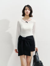 3D Bow Mini Skirt - CHINASQUAD
