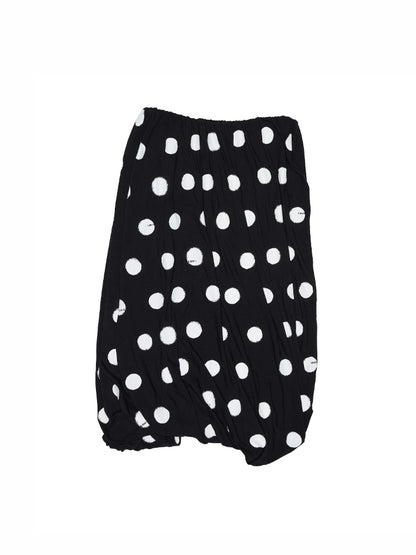 Polka Dot Knot Midi Skirt