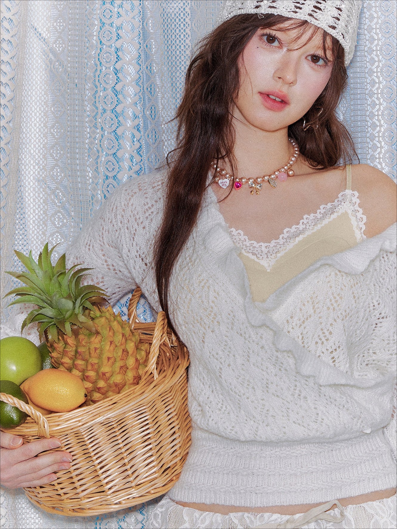 Lace Panel Slim-Fit Camisole