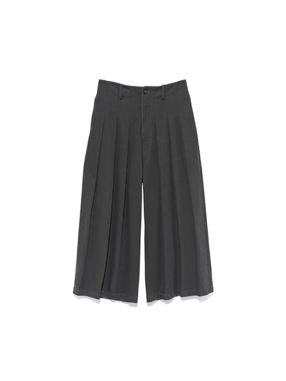 Pleated Wide-Leg Pants