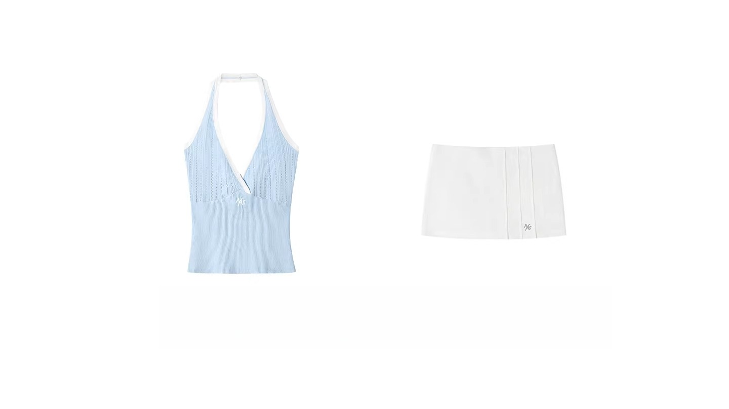 Lyocell Linen H-Line Mini Skirt