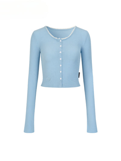 Blue Cardigan / S