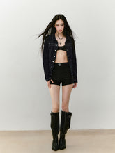 Original Color Denim Slim Fit Jacket - CHINASQUAD