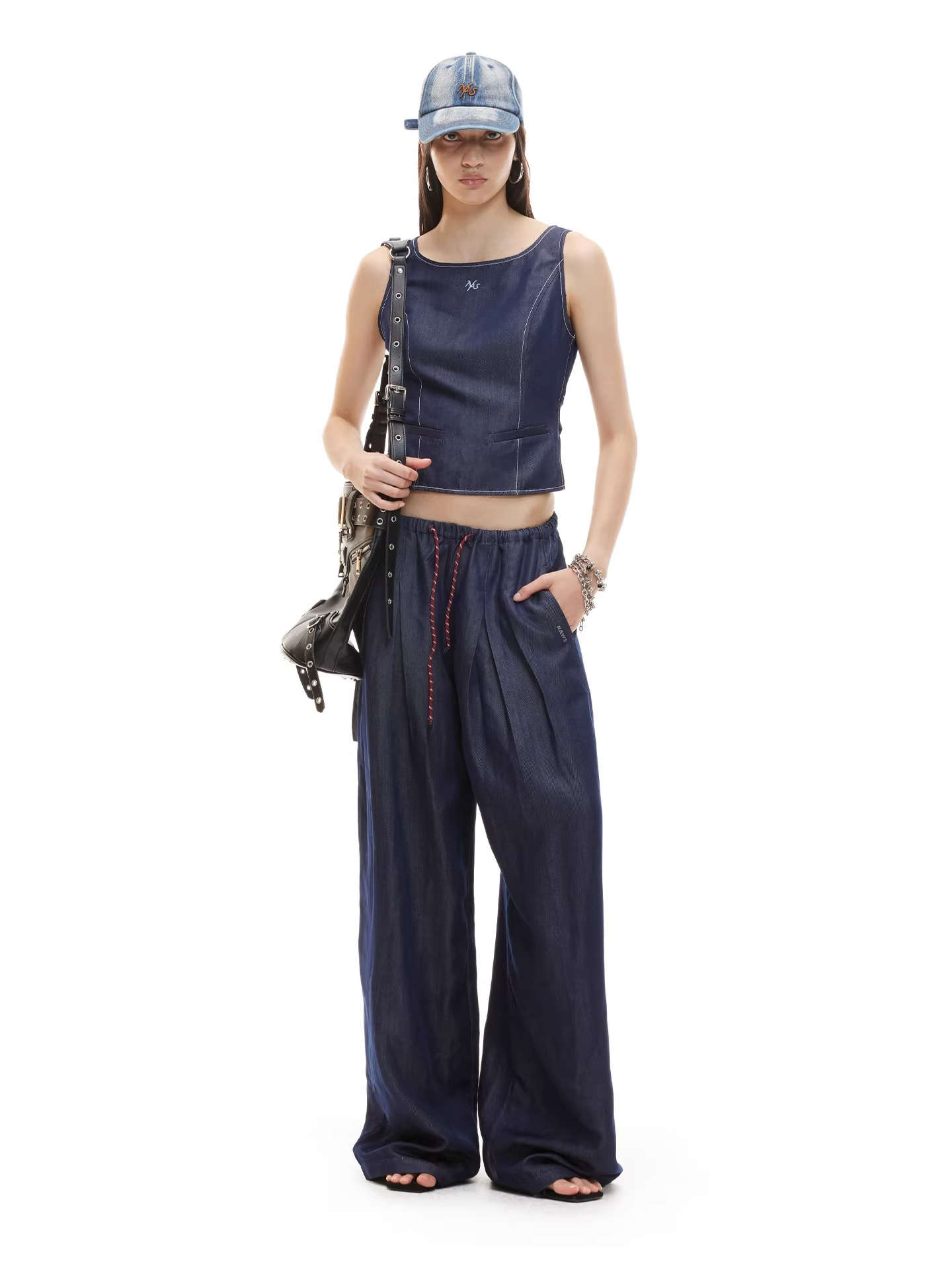 Matisse Lyocell Wide-Leg Straight Denim Jeans