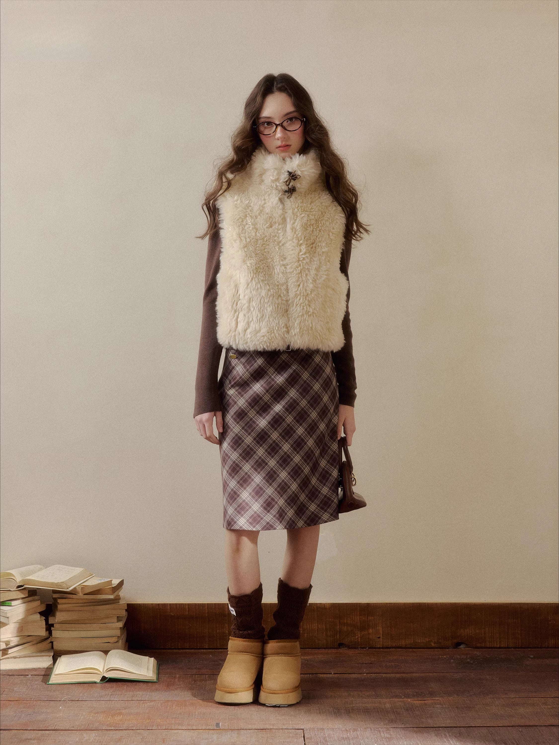 Sunset Park Retro Midi Skirt