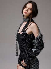 Polka Dot Stripe Jumpsuit Set - CHINASQUAD