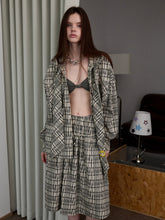 Plaid Hooded Shirt - CHINASQUAD