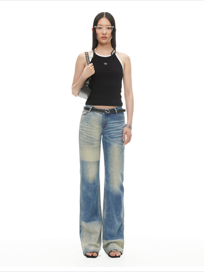 Montaigne Horseshoe Buckle Leather Belt