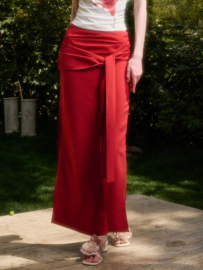 Perfumed Lily Top &amp; Skirt Set