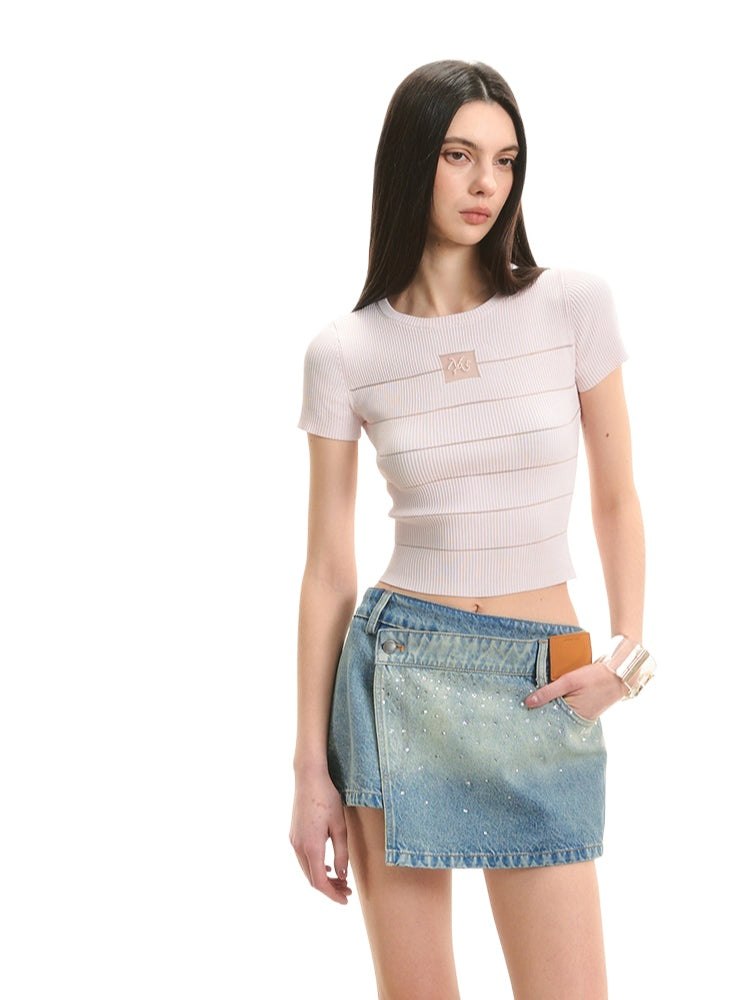 Beili Beads Necklace Blouse