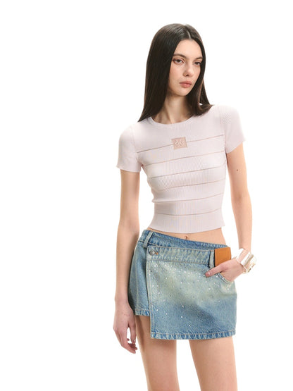 Beili Beads Necklace Blouse