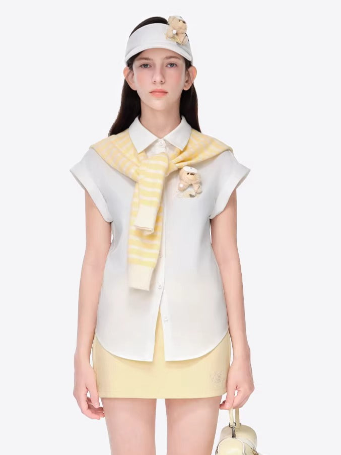 Detachable Shawl Golf Polos