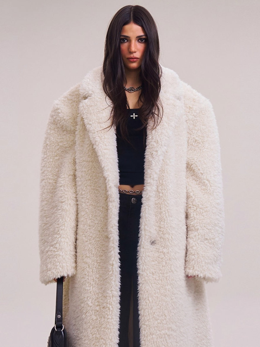 Nomad Cross Wool Oversized Coat