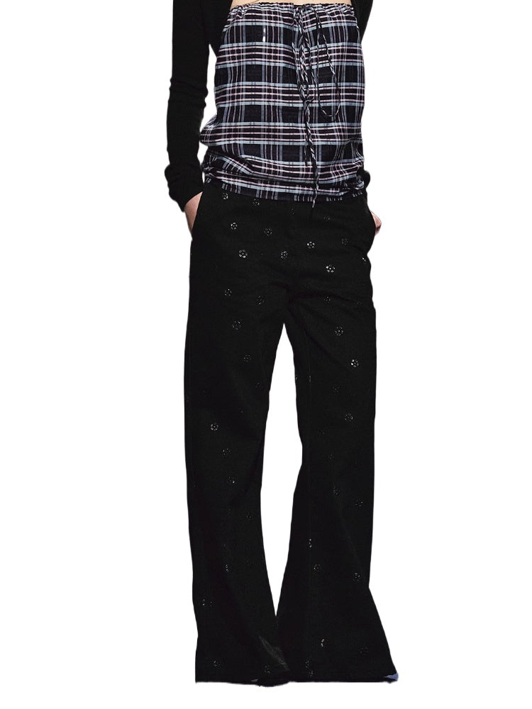 Sculpted Print Slimming Jeans - CHINASQUAD