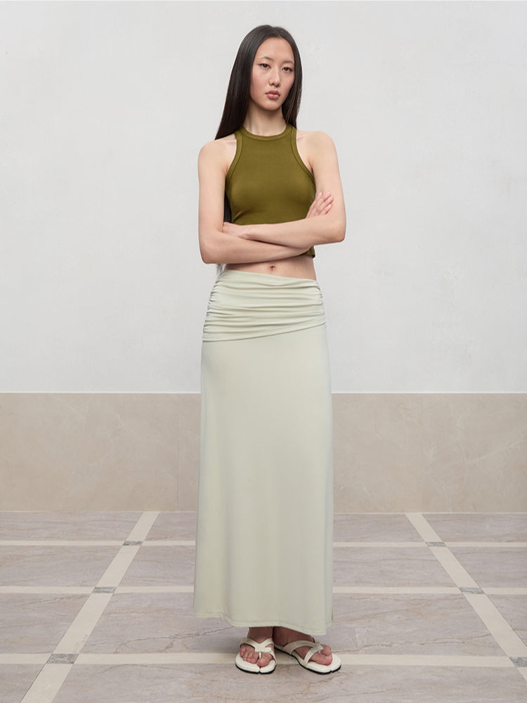 High Elastic Sleeveless I-Back Vest