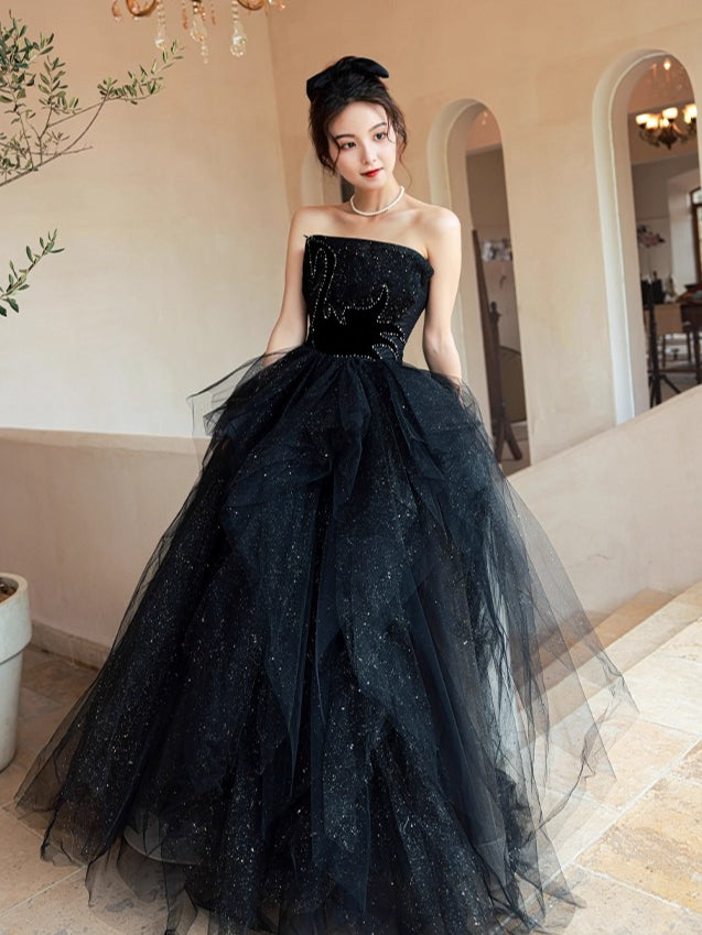 Black Swan Nocturne Tulle Couture Gown