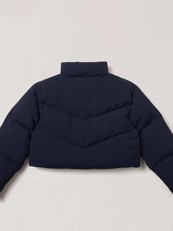 Desert Cross Cropped Down Jacket