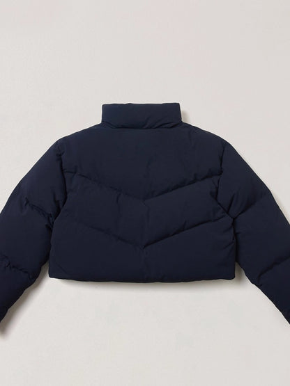 Desert Cross Cropped Down Jacket