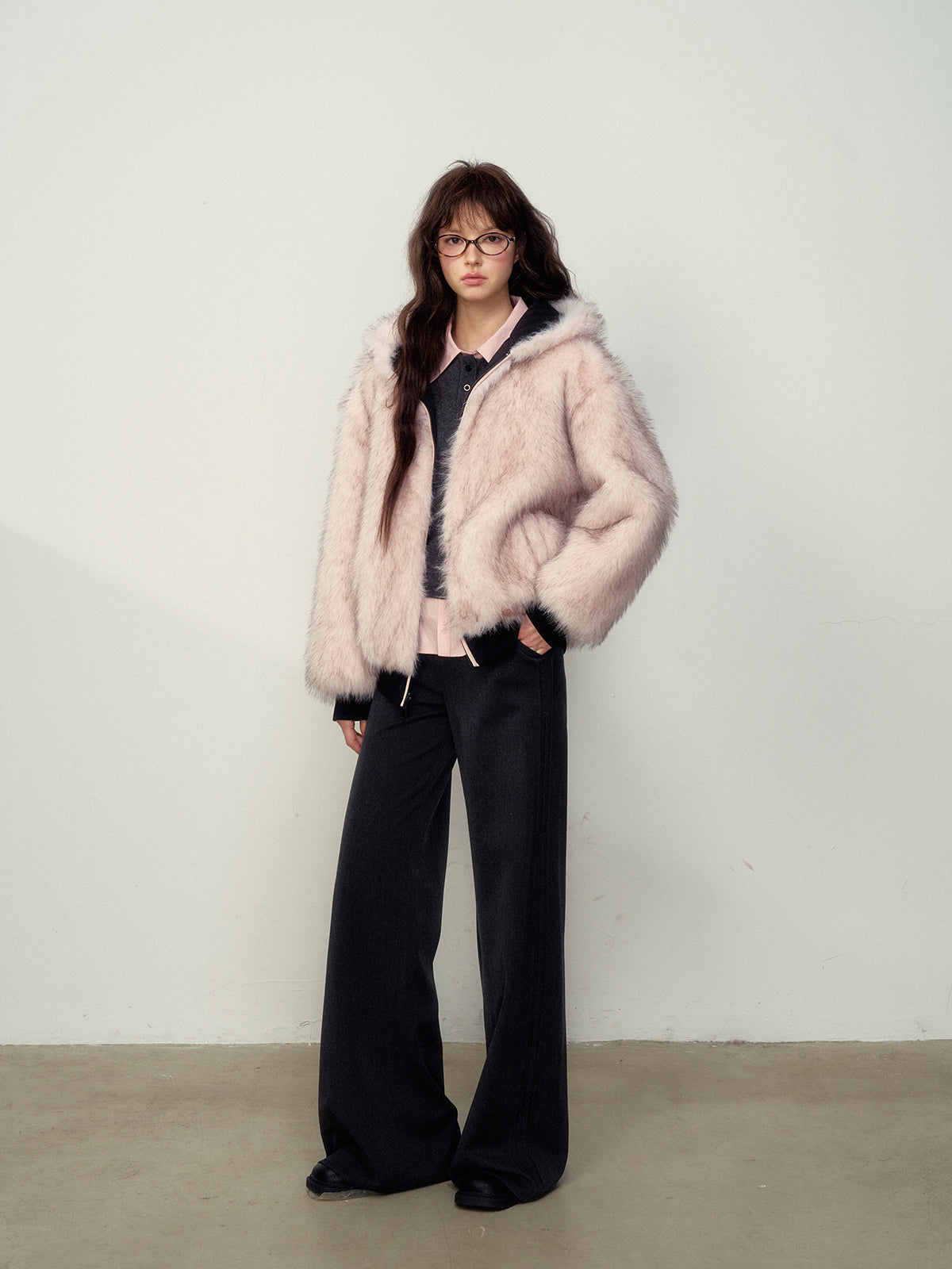 Reversible Faux Fur Jacket