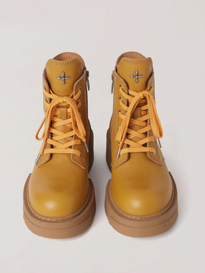 Nomad Leather Biker Boots