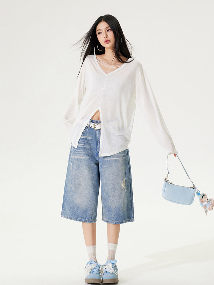 Reversible Slit Sunscreen Jacket - CHINASQUAD