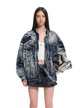"Feria Series" Volcano Washed Denim Jacket - CHINASQUAD