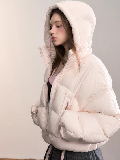 Pastel Cloud Puffer Down Jacket