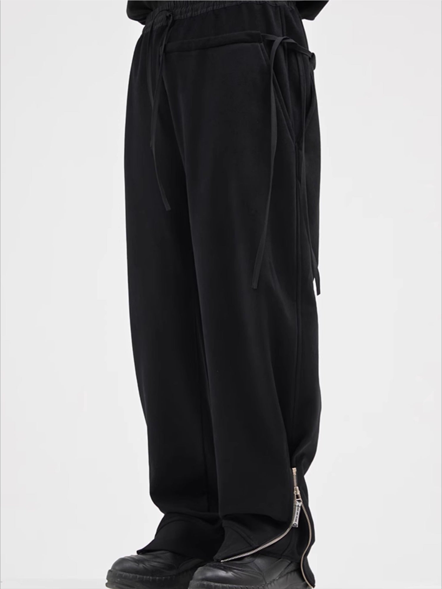Convertible Zip Three-Way Fleece Sweatpants