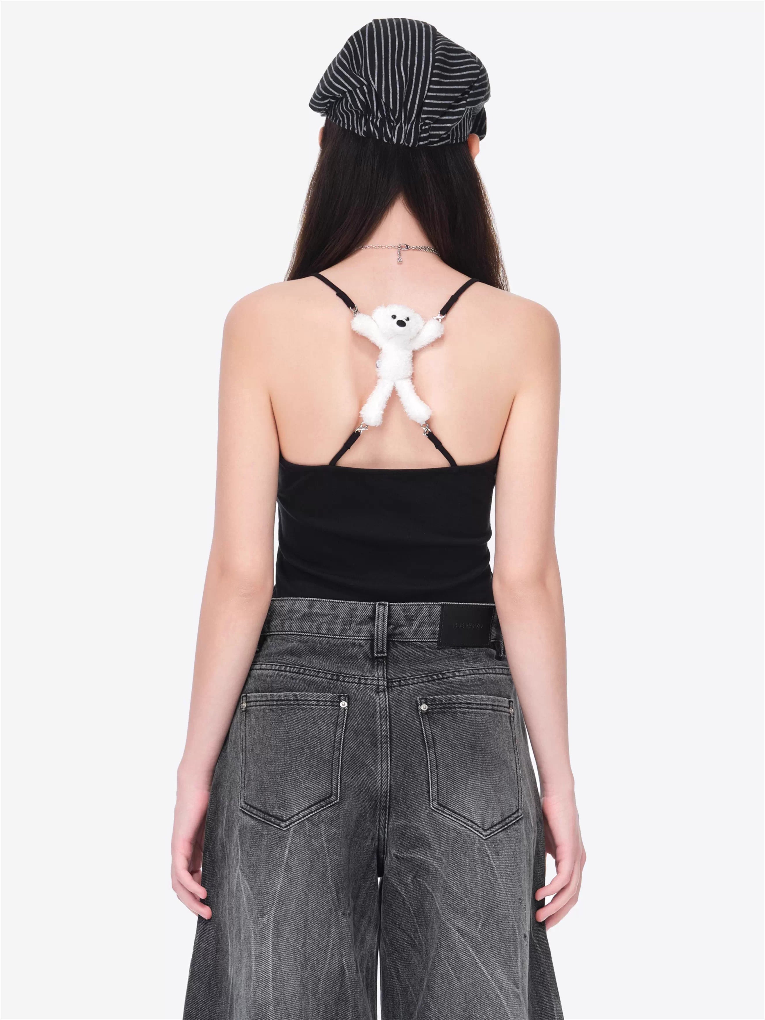 Doll Detail Cropped Camisole