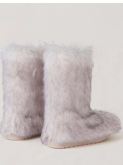 Cross Relic Shearling Hunter Boots