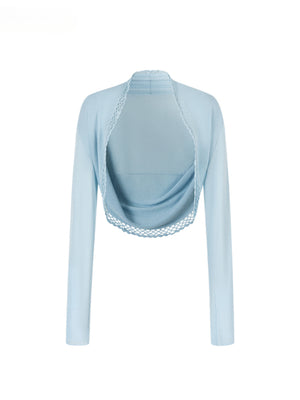 Blue Cardigan / S