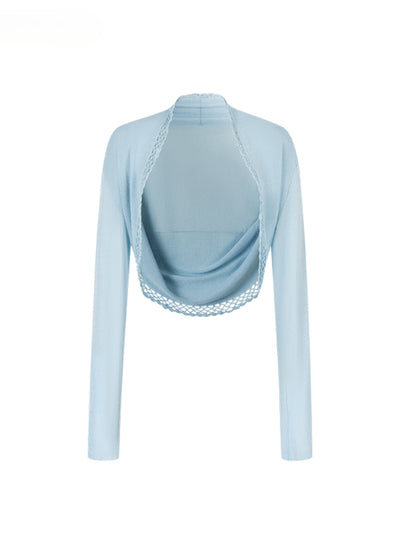 Blue Cardigan / S