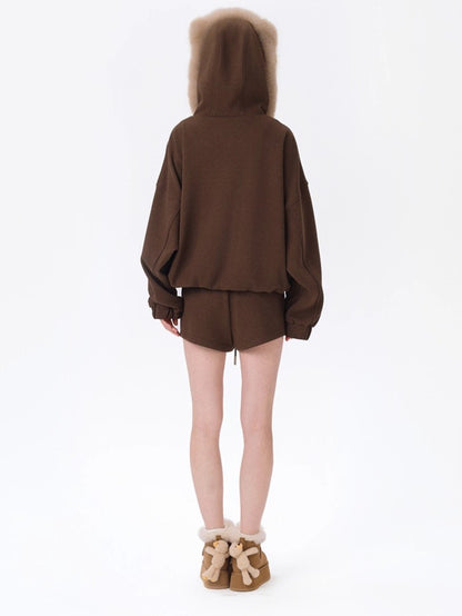 Plush Lined Short Ankle Snow Boots