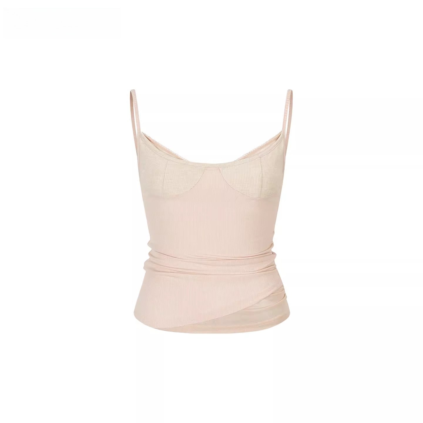 Colorblock Lyocell Knit Camisole